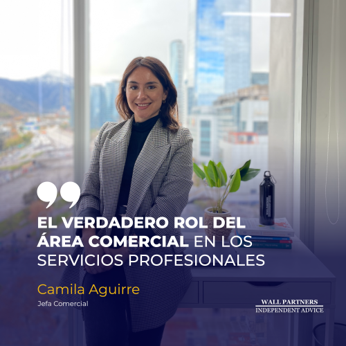 El verdadero rol del área comercial en los servicios profesionales